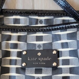 Kate Spade Monochrome Checkered Tote